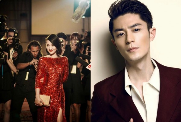 Zhou Xun (left) and Wallace Huo were some of the stars cited as being overpaid. 