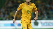 Australia defender Ryan McGowan