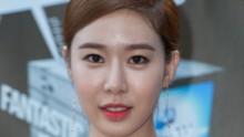 Yoo In Na attends KCON 2014 - Day 1 at the Los Angeles Memorial Sports Arena on August 9, 2014 in Los Angeles, California.