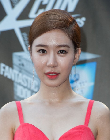 Yoo In Na attends KCON 2014 - Day 1 at the Los Angeles Memorial Sports Arena on August 9, 2014 in Los Angeles, California.