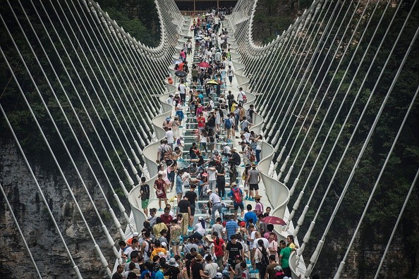 Zhangjiajie Glass Bridge.