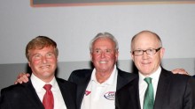 CAFL Founder and Chairman Martin E. Judge (middle)