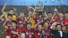 Guangzhou Evergrande winning the AFC Champions League last season