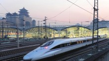 China’s newest high-speed railway cuts travel time between the west and east.