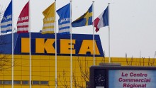 The exterior of an IKEA store is shown January 13, 2003 in Plaisir, Paris.