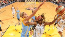Indiana Fever won Game 1 of their best-of-3 series against the Chicago Sky in the WNBA Eastern Conference Finals