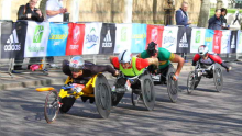 wheelchair marathon