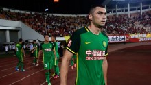 Beijing Guoan striker Burak Yilmaz