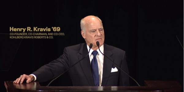 Henry Kravis, the co-CEO of private equity firm KKR.