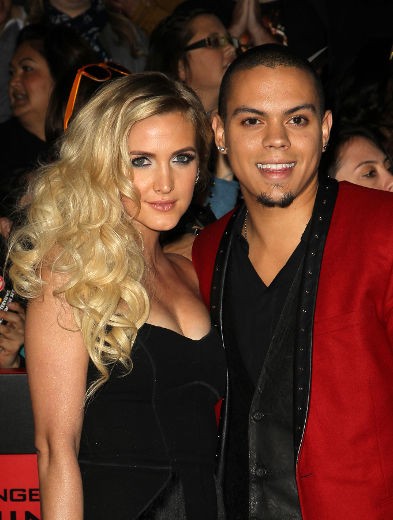Ashless Simpson and Evan Ross