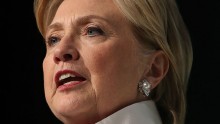 Democratic Party Presidential Aspirant, Hillary Clinton