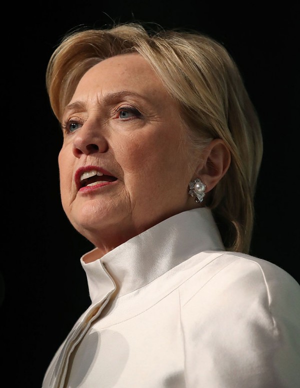 Democratic Party Presidential Aspirant, Hillary Clinton