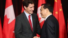 China and Canada Border Agreement. 