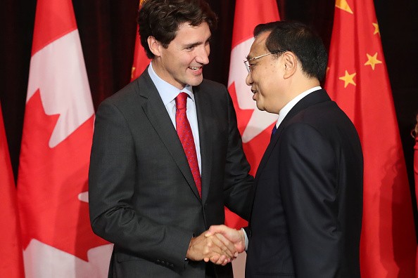 China and Canada Border Agreement. 