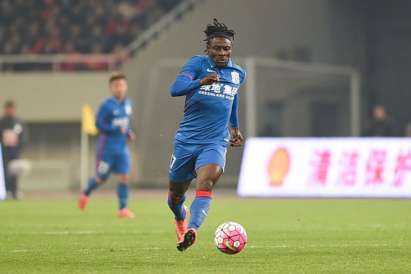 Shanghai Shenhua striker Obafemi Martins