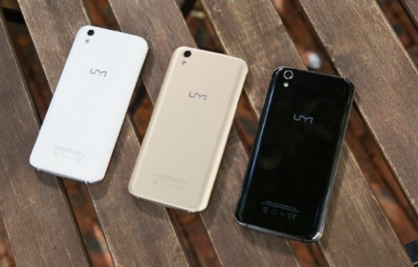 The UMi London smartphone is available on TopTop in black, white, and gold color.