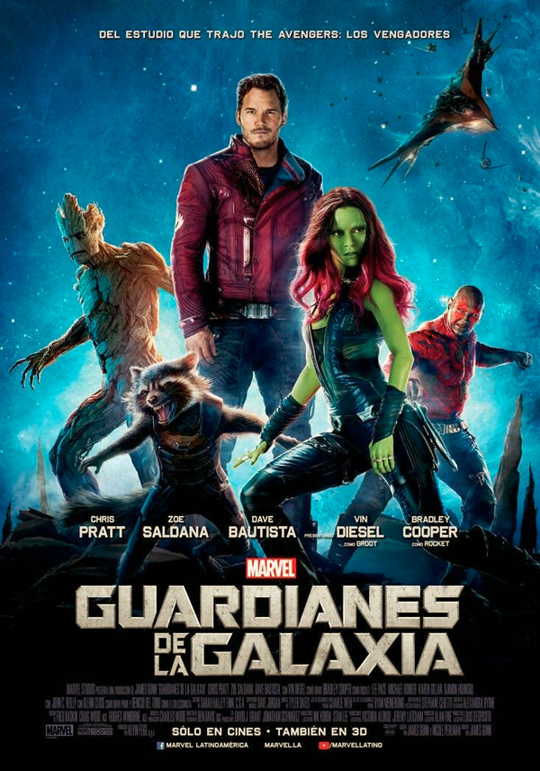 'Guardians of the Galaxy' becomes the top-grossing film of 2014.
