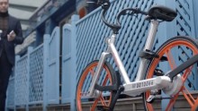 China's bike-sharing app Mobike raised $100 million from investors.