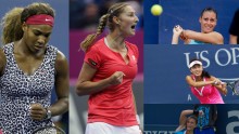 Five women's doubles players advances to the singles quarter-finals at the US Open in Flushing Meadows New York