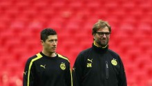 Robert Lewandowski, Jurgen Klopp 