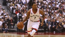 Toronto Raptors point guard Kyle Lowry