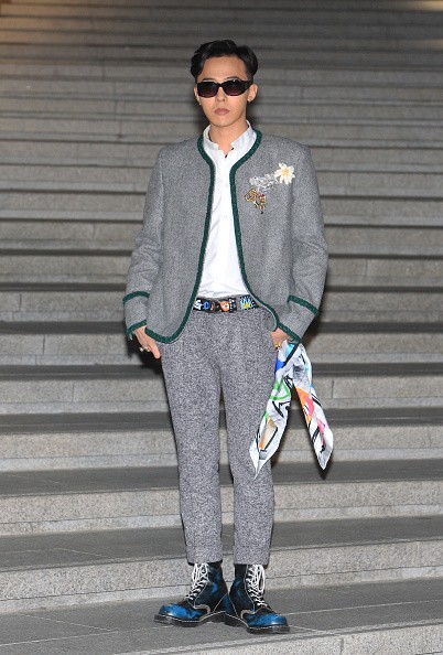 G-Dragon at the Chanel 2015/16 Cruise Collection - Photocall