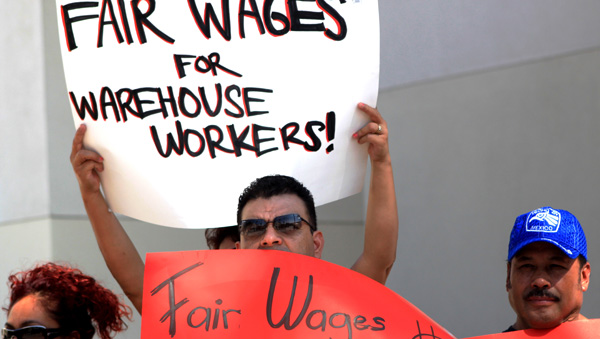 Wage Demonstrators