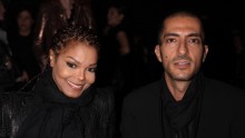 Janet Jackson and Wissam al Mana attend the Sergio Rossi presentation cocktail during Milan Fashion Week Womenswear Fall/Winter 2013/14 on February 21, 2013 in Milan, Italy.