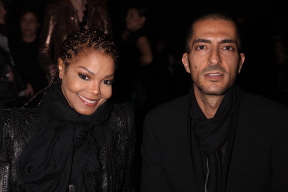 Janet Jackson and Wissam al Mana attend the Sergio Rossi presentation cocktail during Milan Fashion Week Womenswear Fall/Winter 2013/14 on February 21, 2013 in Milan, Italy.
