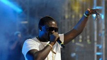 Recording artist Akon performs onstage with DJ Matoma during day 2 of the 2016 Coachella Valley Music & Arts Festival Weekend 2 at the Empire Polo Club on April 23, 2016 in Indio, California.