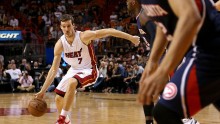 Miami Heat point guard Goran Dragic