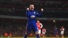 Manchester United team captain Wayne Rooney
