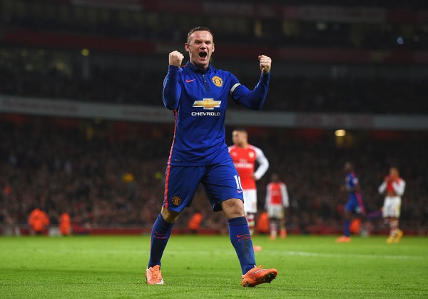 Manchester United team captain Wayne Rooney