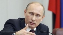 Russian president Vladimir V. Putin 