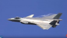 China's Air Force chief said it will accelerate the development of the J-20 fighter jet.