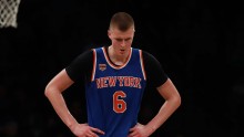 New York Knicks power forward Kristaps Porzingis