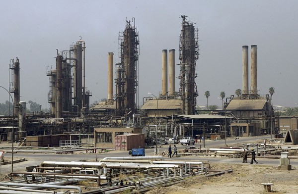  The Adora oil refinery July 11, 2004 in Baghdad, Iraq.