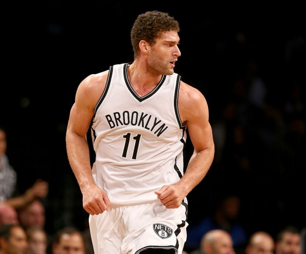 Brooklyn Nets center Brook Lopez